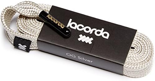 Lacorda OG Shoelace Belt - Silver