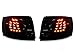DEPO Black/Smoke LED Tail Light FOR 2008-2014 Subaru Impreza WRX 4D Sedan and 2008-2011 Impreza NON WRX 4D Sedan