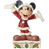 Disney Tradition by Jim Jore Christmas Mickey, Resin, Multi-Colour, One Size