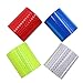 Viewm Reflective Tape Outdoor Night Safety Sticker Warning Tape, 2 inches × 3.28 yard / 5cm × 3.0m, 4 Rolls Blue+Yellow+Silver+Red