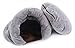 Birdsong The Original Cuddle Pouch Pet Bed (Medium), Covered Dog Bed, Dog Cave, Covered Hooded Pet Bed, Cosy, for Burrower Cats and Dogs, Gray