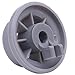 Ultra Durable 165314 Dishwasher Lower Rack Wheel Replacement Part by BlueStars - Exact Fit for Bosch & Kenmore Dishwashers - Replaces 420198 423232