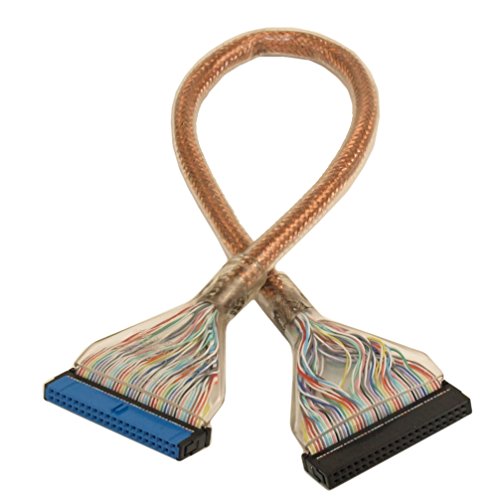 MyCableMart IDE Cable,18" IDE ATA/133 Single Drive Round Int Bulk Cable, Clear