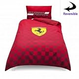 Ferrari F1 Scuderia Comforter Cover for Single Bed