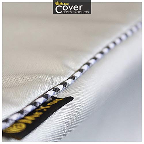 Washer/Dryer cover for top-load and front load machine waterproof dustproof Slight Sunscreen Large Size Thin W29D28H40in - Thumbnail 3