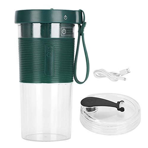 Electric Juicer, Portable Fruit Juicing Cup Threeleaf Cutter Head
