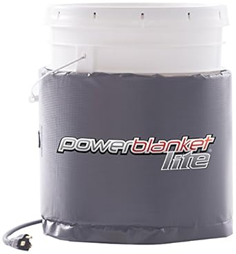 Powerblanket Lite PBL05 5-Gallon Insulated Pail Heater - Bucket Heater (5 Gallon / 19 Liter)