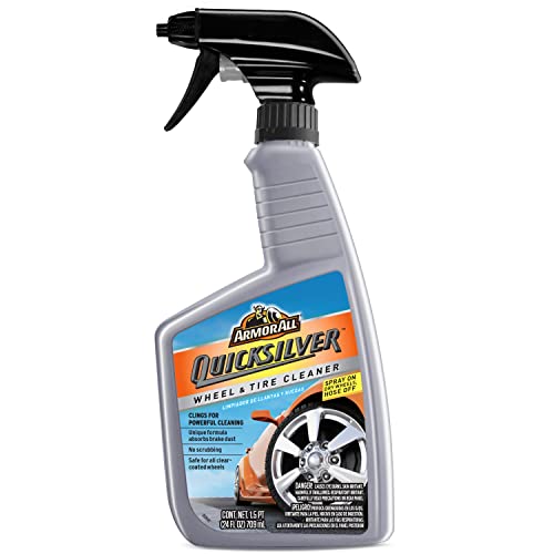 Quicksilver Wheel and Tire Cleaner Spray by Armor All, Car Wheel