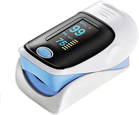 ISTARLINE SpO2 Fingertip Pulse Instant Read Digital Pulse Oximeter Blood Oxygen Saturation Monitor (Blue)