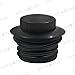 HTTMT MT249-039-R- Black Pop Up Gas Cap Vented Fuel Tank Cap REGULAR THREAD Compatible with 1982-2010 H-D Motorcycle