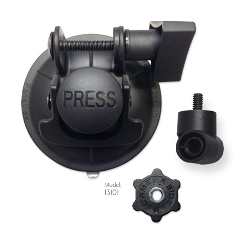 Panavise ActionGrip 13101 Shorty Suction Cup Camera Mount (Matte Black)