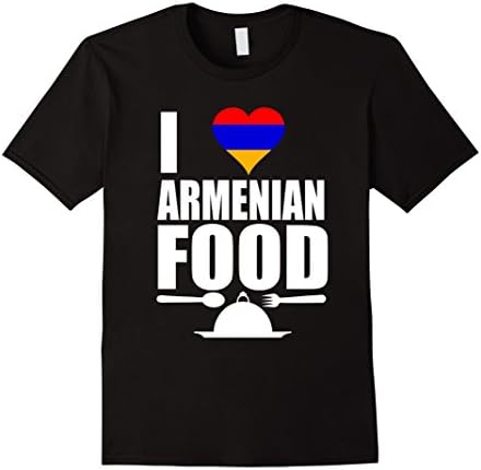 Storecastle: I Love Armenian Food Funny Cuisine Gift T-Shirt