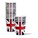 Britain UK England British Flag Birthday Party Supplies Set Plates Napkins Cups Tableware Kit for 16