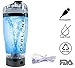 Cyclone v3.0 USB Rechargeable Protein Vortex Portable Mixer | BPA-FREE Shaker Bottle Blender Gunmetal