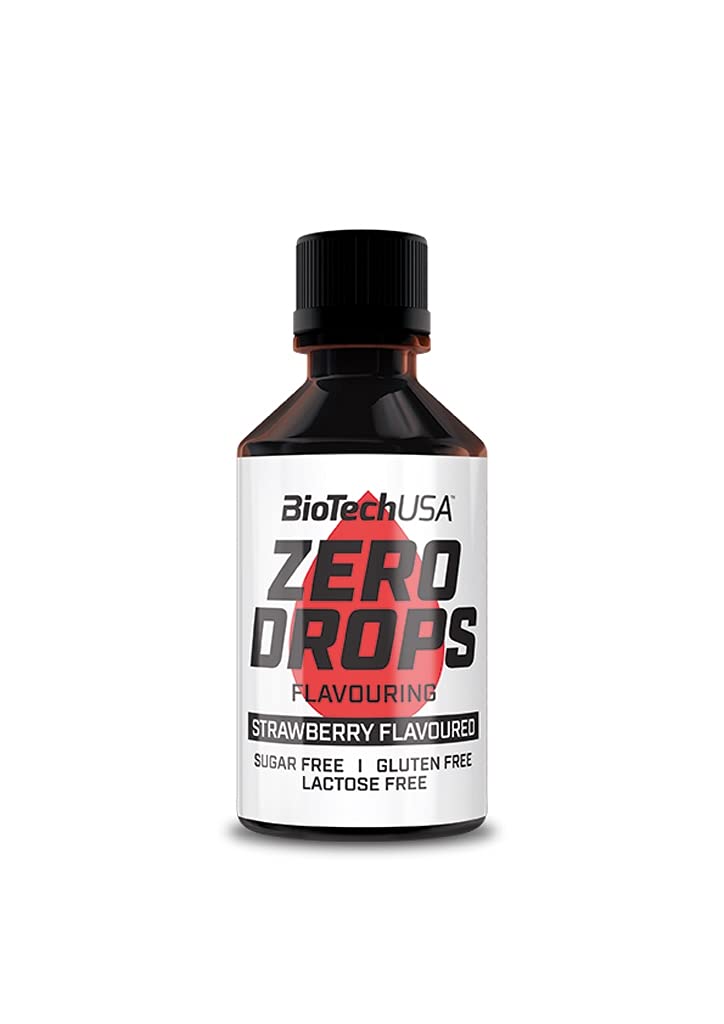 BioTechUSA Zero Drops, Cheesecake, 60 g,50ml