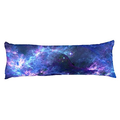 AILOVYO Image Custom Body Pillow Cover Machine Washable Silky Shiny Satin Decorative Body Pillow