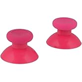 Analog Stick Thumbsticks Joystick Cap for Xbox One Controller Mushroom Cap Rubber Cover (Pink)