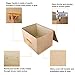 ACMETOP Collapsible Storage Bins with Lids - Large Stackable Storage Cubes Boxes Containers Organizer with Wooden Handle for Clothes, Bedding, Toys, Books, Crafts, Accessories, 2 Pack (Beige)