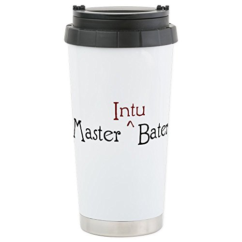 CafePress Master Intubater Travel Mug Stainless Steel Travel Mug,  Insulated 16 Coffee Tumbler