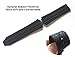 Compatible 26mm x 19mm Black Strap to Fit Hublot Big Bang Tier Men's Watch Band Replacement Strap