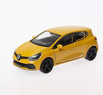 Welly 1 36 Olcek Diecast Cek Birak Renault Clio Rs Sari Amazon Com Tr