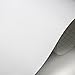 PEATOP Carbon Fiber Vinyl Wrap Bubble Free Air Release 4D Texture Sheet Roll Film Anti-Wrinkle White (60