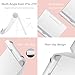 Tablet Stand, LODOICEA Foldable Multi-Angle Cell Phone E-readers Stand Holder For iPhone 7,7plus,6 6s Plus 8 ,8 plus iPhoneX Samsung Galaxy S7/ S6/ S6 Edge , Lumia, Tablet iPad stands (White-)