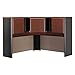Bush WC94467 Corner Hutch,47-1/4-Inch x47-1/4-Inch x36-1/2-Inch, Hansen CY/GXY