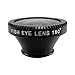 Soriken Universal 3-IN-1 Clip-On Lens Kit For Mobile Phone/Notebook PC/IPAD - Macro, Wide Angle and 180 Degree Supreme Fisheye Lens