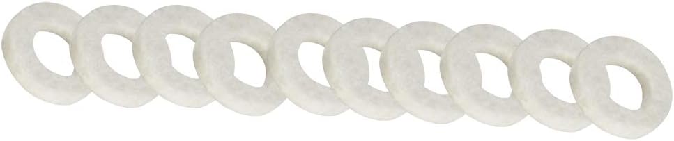 Trumpet Washers Pad 10 Pcs Valve Felt Washers Cushion Pad Brass Trumpets Musical Instrument Accessory: Musical Instruments