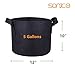 Sonice Set of 6 Pack 5 Gallons Grow Bags, Aeration Fabric Pots with Handlesthumb 1