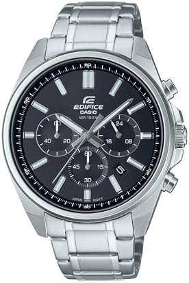 Amazon.com: Casio EFS-S560 Edifice Wristwatch, Black, Round Bezel
