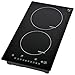 K&H 2 Burner 12 Inch Built-in Induction Electric Stove Top Ceramic Cooktop 240V 3100W INDV-3102