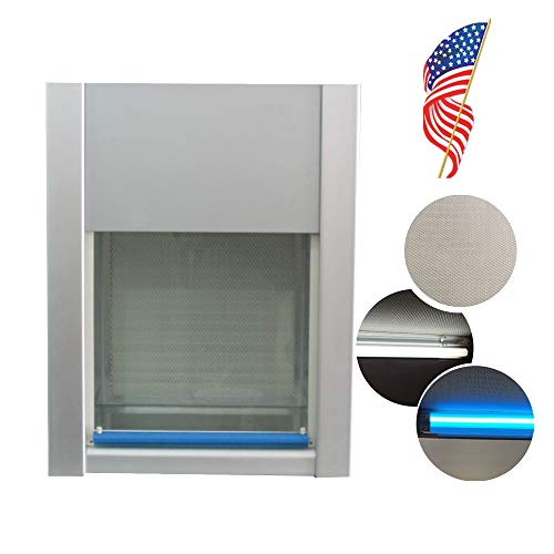 Denshine Vertical Ventilation Laminar Flow Hood Air Flow Clean Bench Workstation for Lab and Industry 110V - US Shipping