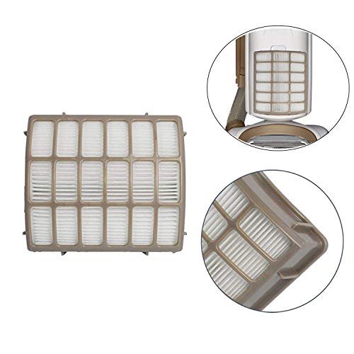 CuLety 3 Foam Filters + HEPA Replacement Vacuum Filter for Shark Navigator Professional Upright Vacuum NV70, NV80, NVC80C, UV420 Shark Rotator Professional XL Capacity NV90 Fit Parts XFF80 XHF80