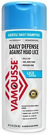 Vamousse Head Lice Protection Shampoo by TyraTech Inc