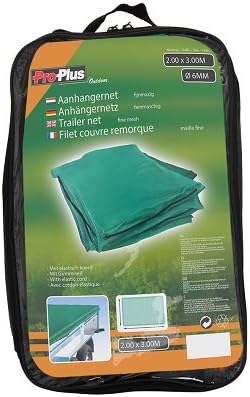 ProPlus 340774 Fine Mesh Trailer Net with Elastic Cord, Grün - Image 4