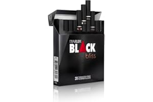 THE FRUGAL SMOKER Djarum Original Black Bliss Clove Filtered Cigarettes - 1 Box of 20 incl. Frugal Smoker Sticker