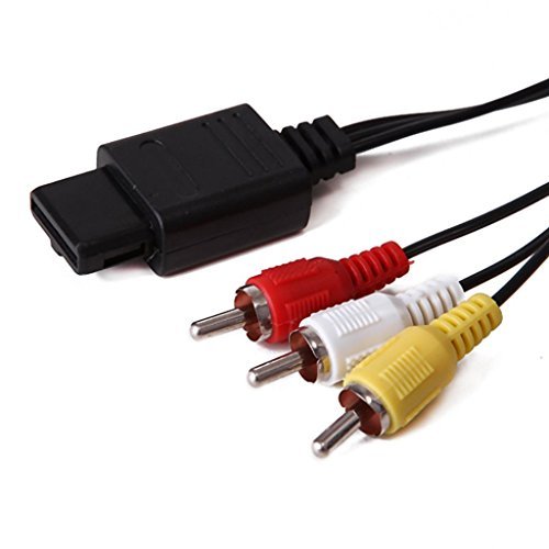 Fitting N64 Standard AV Cable NGC Audio Video Cable - 2 Pack