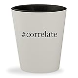 #correlate - Hashtag White Outer & Black Inner