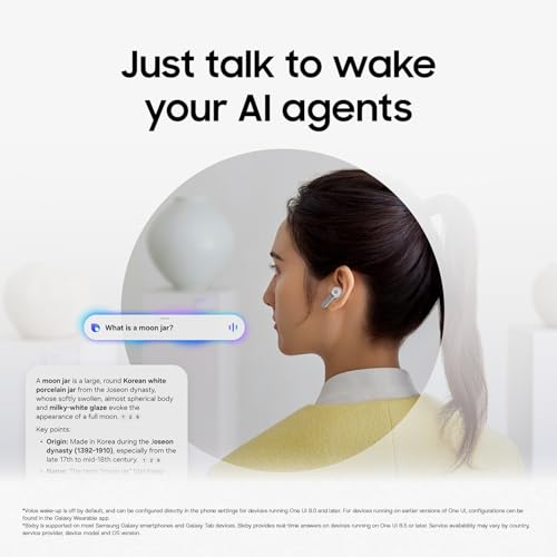 Samsung Galaxy Buds4 Pro, Black (CAD Version & Warranty) - New Fit, Two Way Speaker, Adaptive ANC, AI Assistant