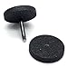 Men Women 6-12MM Black Sand Matt Screw Stud Earrings, Cheater Fake Plugs Gauges Illusion Tunnel