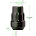 DPAccessories Black M12x1.50 Lug Nut Locks | Bulge Acorn | 36mm (1.4