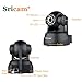 Sricam SP012 720P HD Wireless Surveillance Network Security IP Camera,H.264 Compression,Night Vision and Motion Detection,2 Way Audio for Baby Monitor(Black)