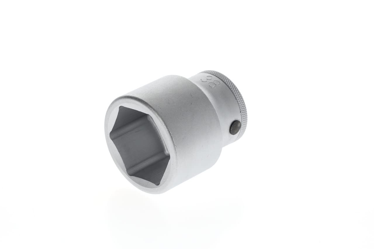 GEDORE Socket, 3/4" 20 mm drive, Hexagonal, 38 mm width, Tool, 32 38, Chrome-plated steel