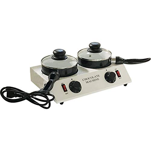 Mini Chocolate Tempering Machine Chocolate melting machine 110V double pot