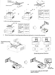 NC Projector Wall Mount with Universal mounting