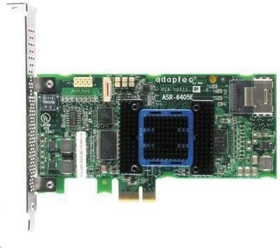 ADAPTEC 2270800-R - Adaptec RAID 6405E Single - 6Gb/s SAS - PCI Express 2.0 x1 - Plu