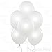 AFTERLOON® Biodegradable Balloons Pearlized White 12 Inch Pearl Color 100 Pack, Pearlescent Thickened Extra Strong Latex Helium Float, for Baby Shower Gender Reveal Wedding Birthday Party Decorations