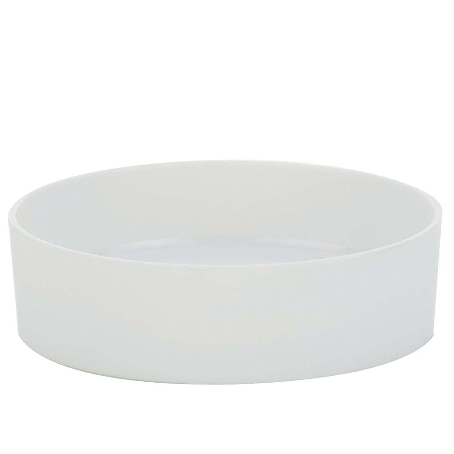 Kela "Lis Soap Dish, Plastic, White